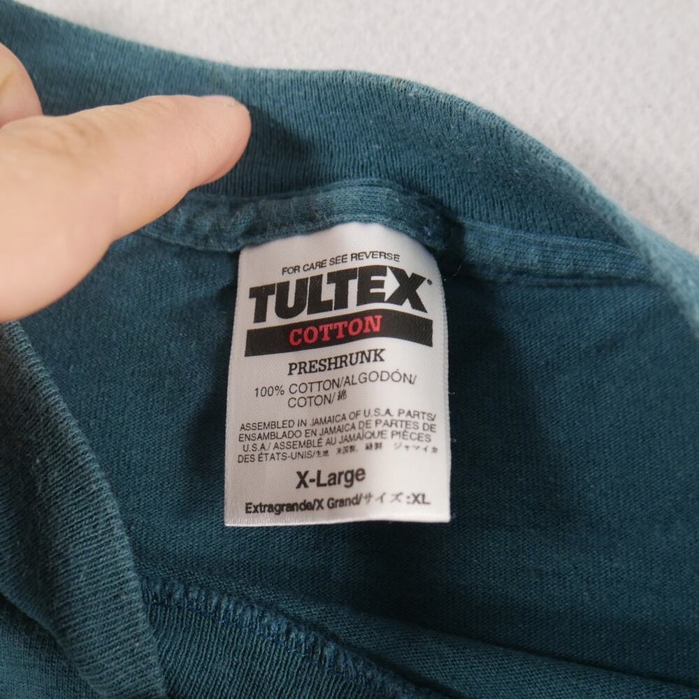 Vintage Y2K Tultex Alligator & Python Indian Reservation Graphic Mens Size XL - Picture 3 of 10